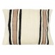 Hand-Woven Hemp Kilim Pillow Cover. Vintage Accent Cushion Cover. Boho Decor Pillow