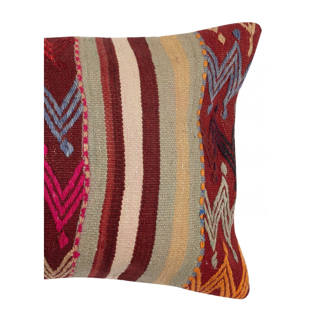 Hand-Woven Kilim Cushion Cover. Vintage Pillowcase. Turkish Lace Pillow. Traditional Accent Pillow Hand-Woven Kilim Cushion Cover. Vintage Pillowcase. Turkish Lace Pillow. Traditional Accent Pillow