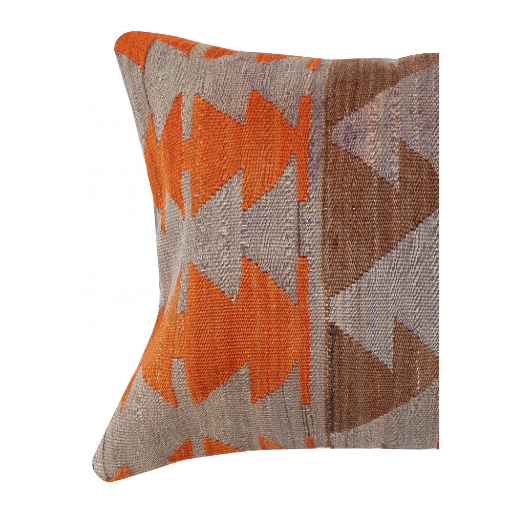Vintage Cushion Cover. Hand-Woven Kilim Pillowcase. Turkish Accent Pillow. Bohemian Throw Pillow Cover Vintage Cushion Cover. Hand-Woven Kilim Pillowcase. Turkish Accent Pillow. Bohemian Throw Pillow Cover