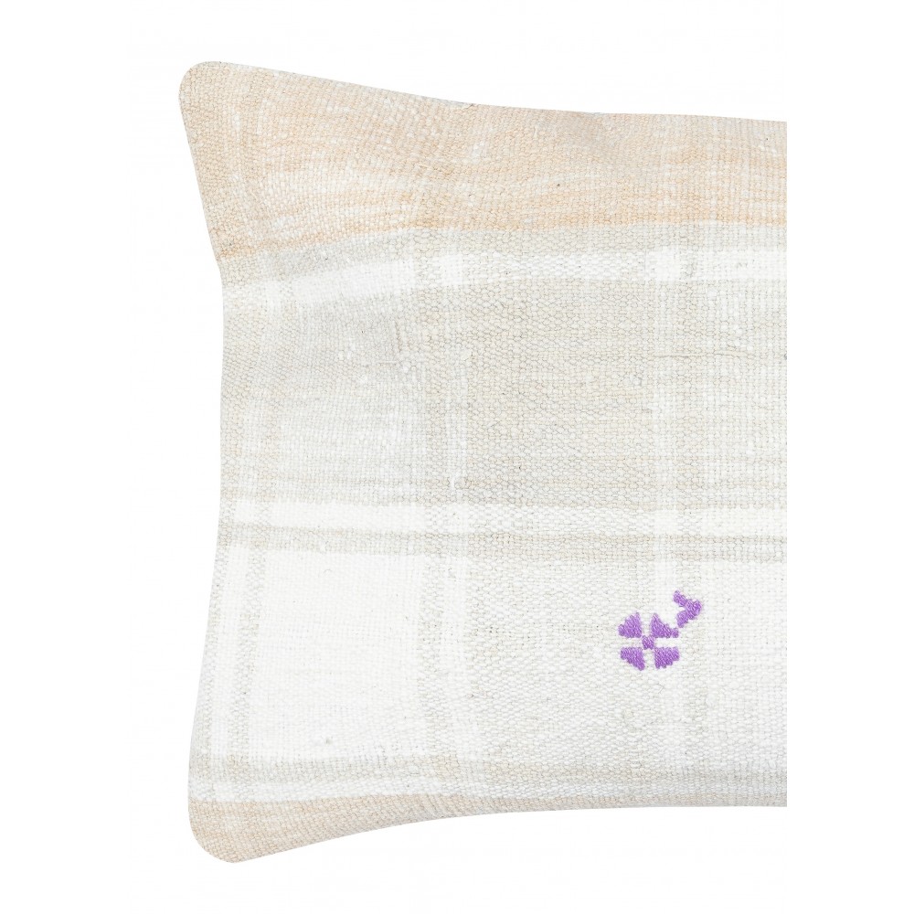 Vintage Cushion Cover. Hand-Woven Kilim Pillowcase. Turkish Accent Pillow. Hemp Throw Pillow Cover Vintage Cushion Cover. Hand-Woven Kilim Pillowcase. Turkish Accent Pillow. Hemp Throw Pillow Cover
