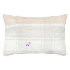 Vintage Cushion Cover. Hand-Woven Kilim Pillowcase. Turkish Accent Pillow. Hemp Throw Pillow Cover