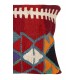Vintage Cushion Cover. Hand-Woven Kilim Pillowcase. Turkish Accent Pillow. Bohemian Throw Pillow Cover Vintage Cushion Cover. Hand-Woven Kilim Pillowcase. Turkish Accent Pillow. Bohemian Throw Pillow Cover