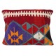 Vintage Cushion Cover. Hand-Woven Kilim Pillowcase. Turkish Accent Pillow. Bohemian Throw Pillow Cover Vintage Cushion Cover. Hand-Woven Kilim Pillowcase. Turkish Accent Pillow. Bohemian Throw Pillow Cover