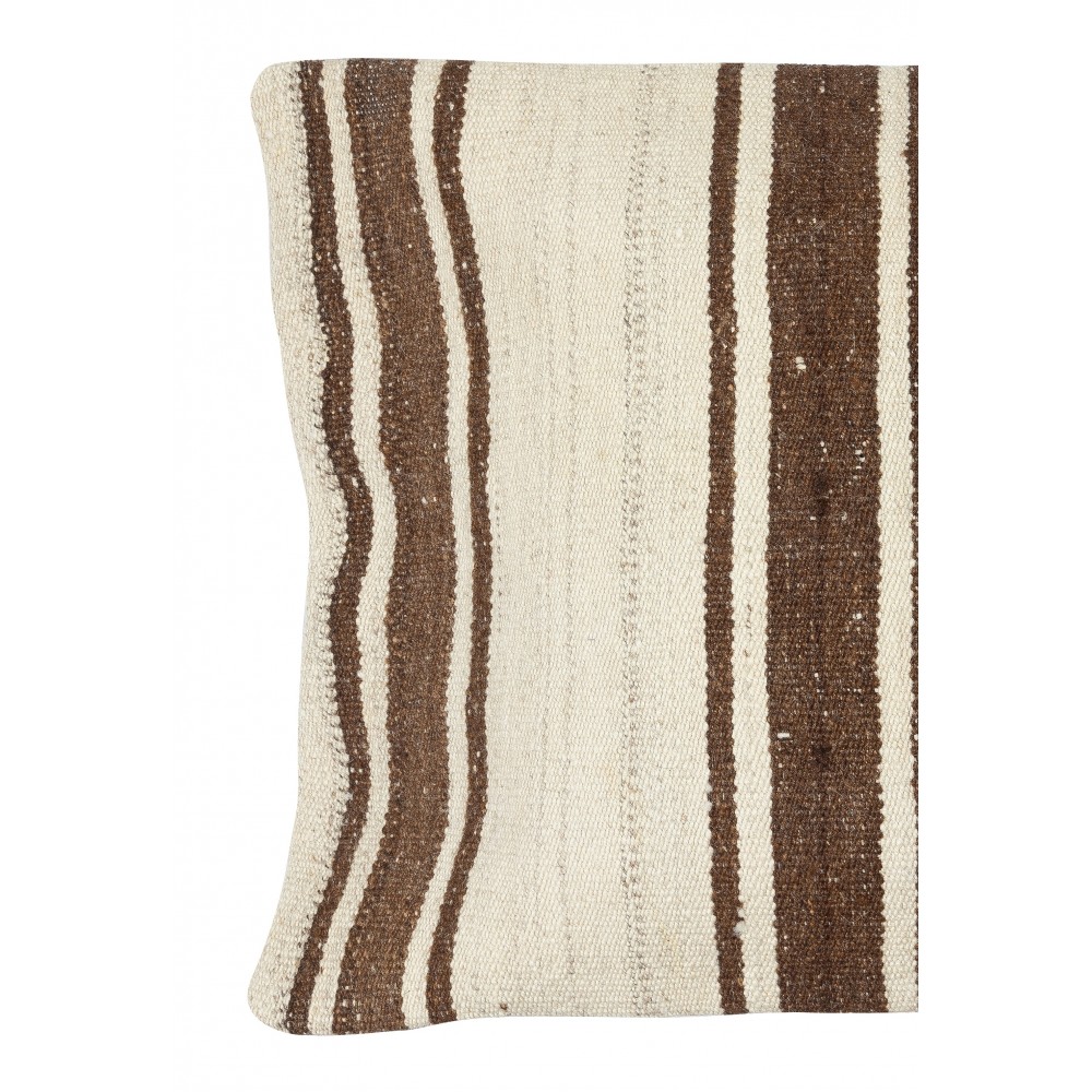 Hand-Woven Kilim Cushion Cover. Vintage Hemp Pillowcase. Turkish Lace Pillow. Traditional Accent Pillow