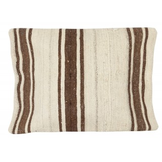 Hand-Woven Kilim Cushion Cover. Vintage Hemp Pillowcase. Turkish Lace Pillow. Traditional Accent Pillow