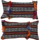 SET OF 2 - Hand-Woven Kilim Cushion Covers. Vintage Throw Pillows. Turkish Accent Pillows. A pair of Lace Pillow Covers SET OF 2 - Hand-Woven Kilim Cushion Covers. Vintage Throw Pillows. Turkish Accent Pillows. A pair of Lace Pillow Covers