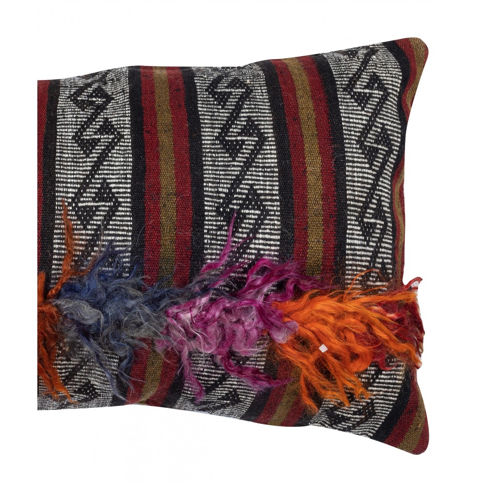 Vintage Kilim Cushion Cover. Handwoven Pillowcase. Turkish Accent Pillow. Handmade Throw Pillow Cover Vintage Kilim Cushion Cover. Handwoven Pillowcase. Turkish Accent Pillow. Handmade Throw Pillow Cover