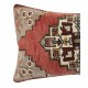 Hand-knotted Wool Rug Cushion Cover. Vintage Throw Pillow. Home Gift. Turkish Accent Pillow Cover