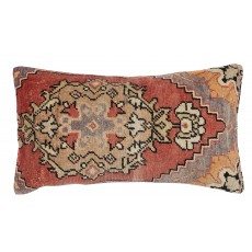 Hand-Woven Kilim Cushion Cover. Vintage Pillowcase. Rustic Accent Pillow. Turkish Throw Pillow Cover