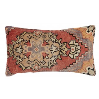 Hand-Woven Kilim Cushion Cover. Vintage Pillowcase. Rustic Accent Pillow. Turkish Throw Pillow Cover