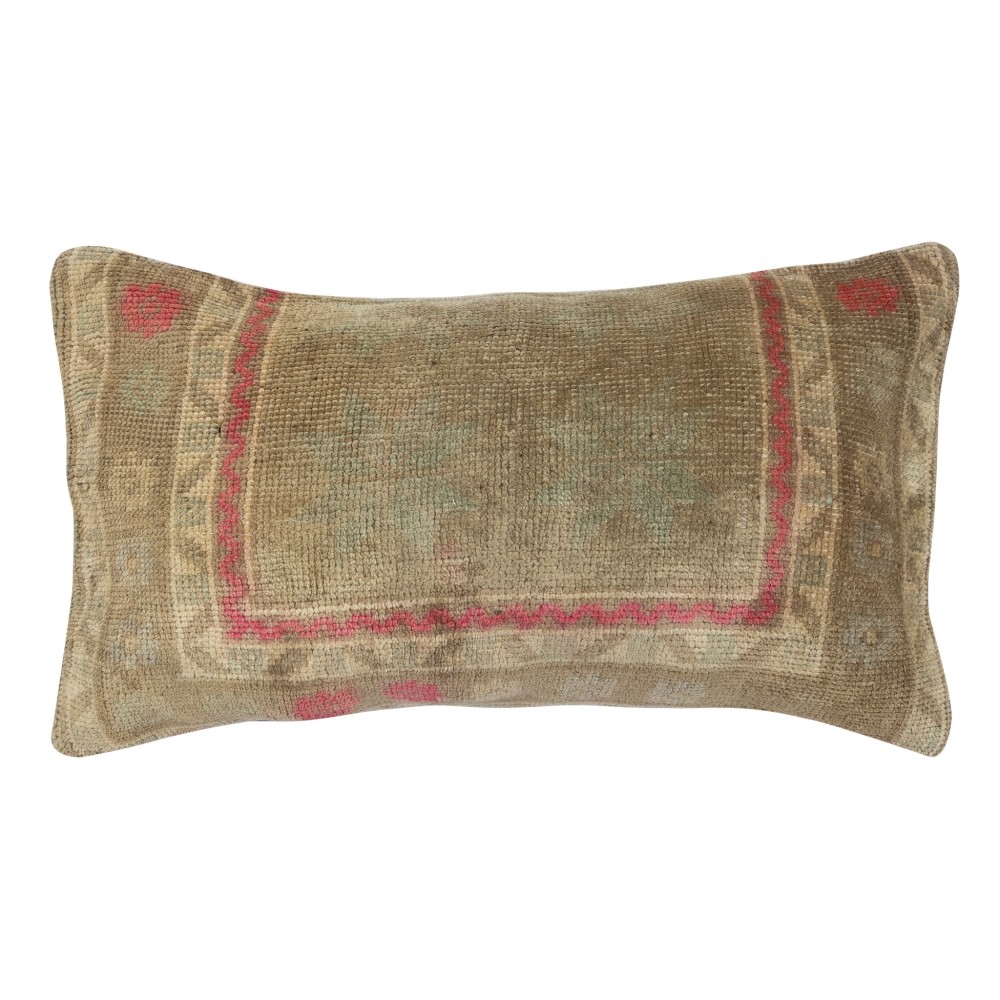 Vintage Turkish Wool Cushion Cover. Handknotted Rug Pillow. Rustic Throw Pillow Vintage Turkish Wool Cushion Cover. Handknotted Rug Pillow. Rustic Throw Pillow