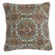 SET OF 2 - Vintage Handmade Rug Cushion Covers. Turkish Wool Pillowcases. Decorative Throw Pillow Covers