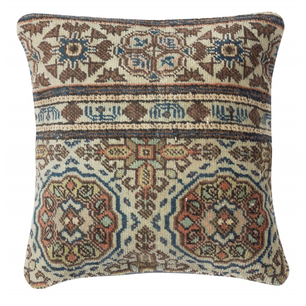 Vintage Turkish Rug Pillowcase. Boho & Farmhouse Decor. Handmade Cushion Cover Vintage Turkish Rug Pillowcase. Boho & Farmhouse Decor. Handmade Cushion Cover