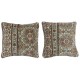 SET OF 2 - Vintage Wool Cushion Covers. Handknotted Rug Pillows. Ethnic Home Decor. Turkish Throw Pillow Covers SET OF 2 - Vintage Wool Cushion Covers. Handknotted Rug Pillows. Ethnic Home Decor. Turkish Throw Pillow Covers