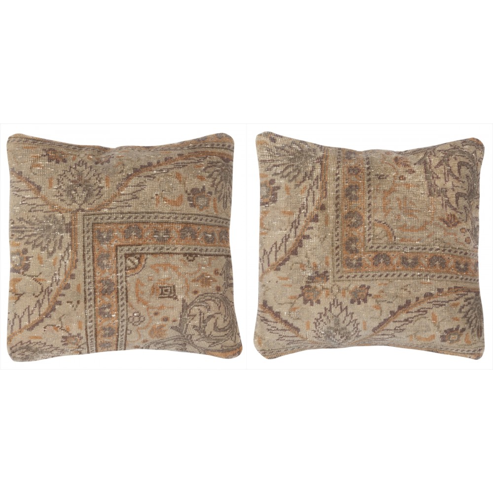 SET OF 2 - Handmade Turkish Wool Rug Cushion Covers. Bohemian Home Decor. Vintage Toss Pillow Covers SET OF 2 - Handmade Turkish Wool Rug Cushion Covers. Bohemian Home Decor. Vintage Toss Pillow Covers