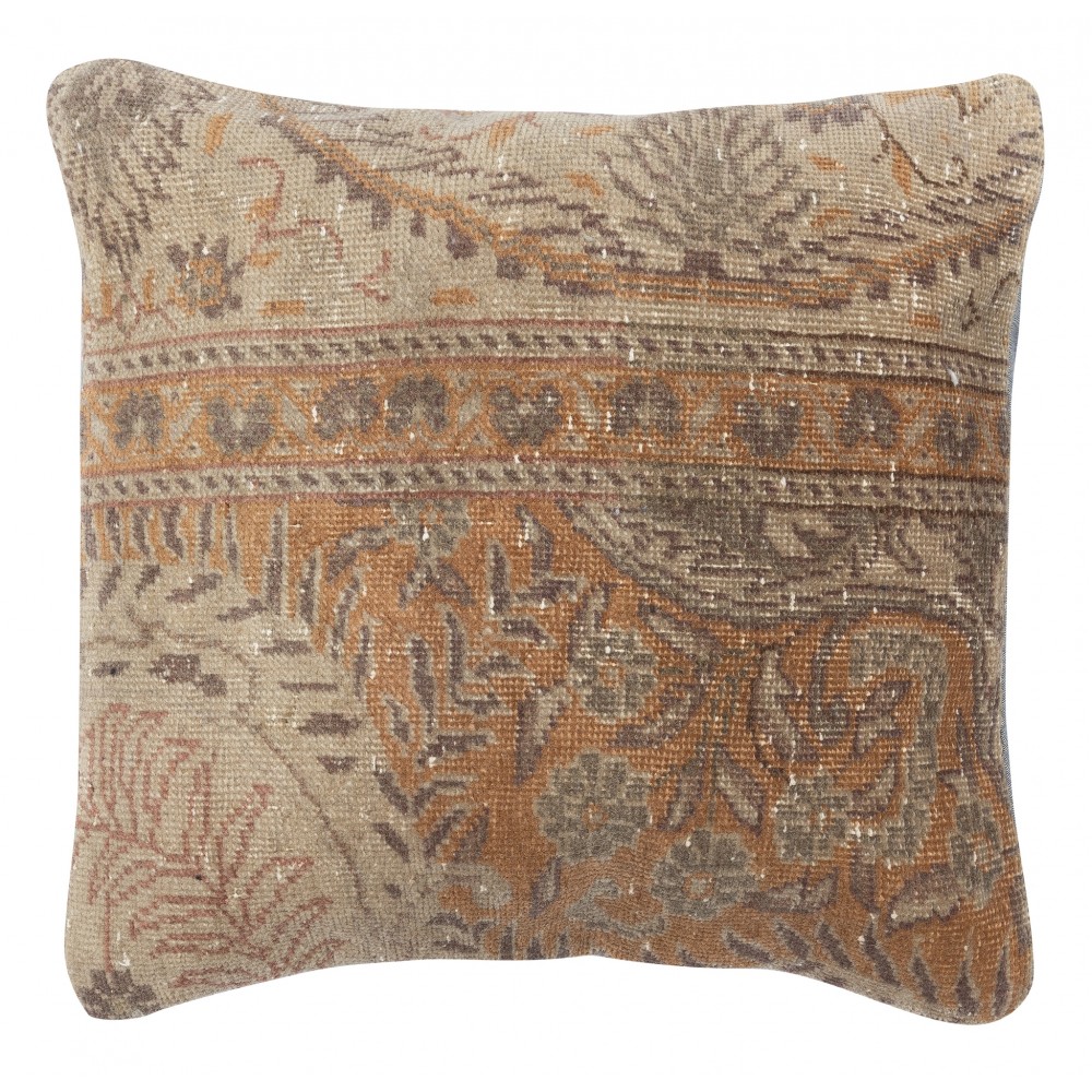 Vintage Turkish Rug Pillow Cover. Boho & Farmhouse Decor. Handmade Cushion Cover Vintage Turkish Rug Pillow Cover. Boho & Farmhouse Decor. Handmade Cushion Cover