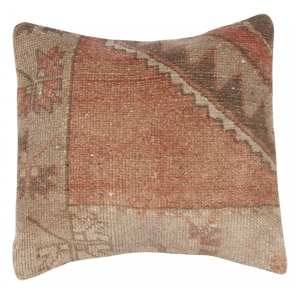 SET OF 2 - Handmade Rug Cushion Covers. Turkish Accent Pillows. A pair of Lace Pillow Covers