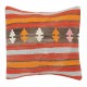 Vintage Kilim Cushion Cover. Turkish Accent Pillow. Handmade Throw Pillow Cover Vintage Kilim Cushion Cover. Turkish Accent Pillow. Handmade Throw Pillow Cover