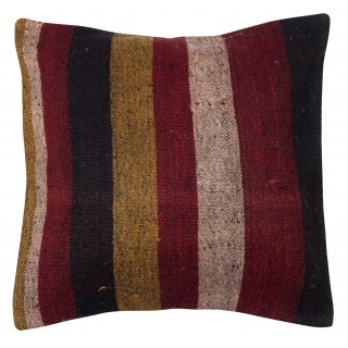 Vintage Kilim Cushion Cover. Handwoven Pillowcase. Turkish Accent Pillow. Handmade Throw Pillow Cover