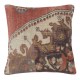 Traditional Wool Cushion Cover. Handmade Rug Pillow. Vintage Throw Pillow. Turkish Accent Pillow