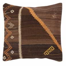 Vintage Kilim Cushion Cover. Turkish Accent Pillow. Handmade Throw Pillow Cover