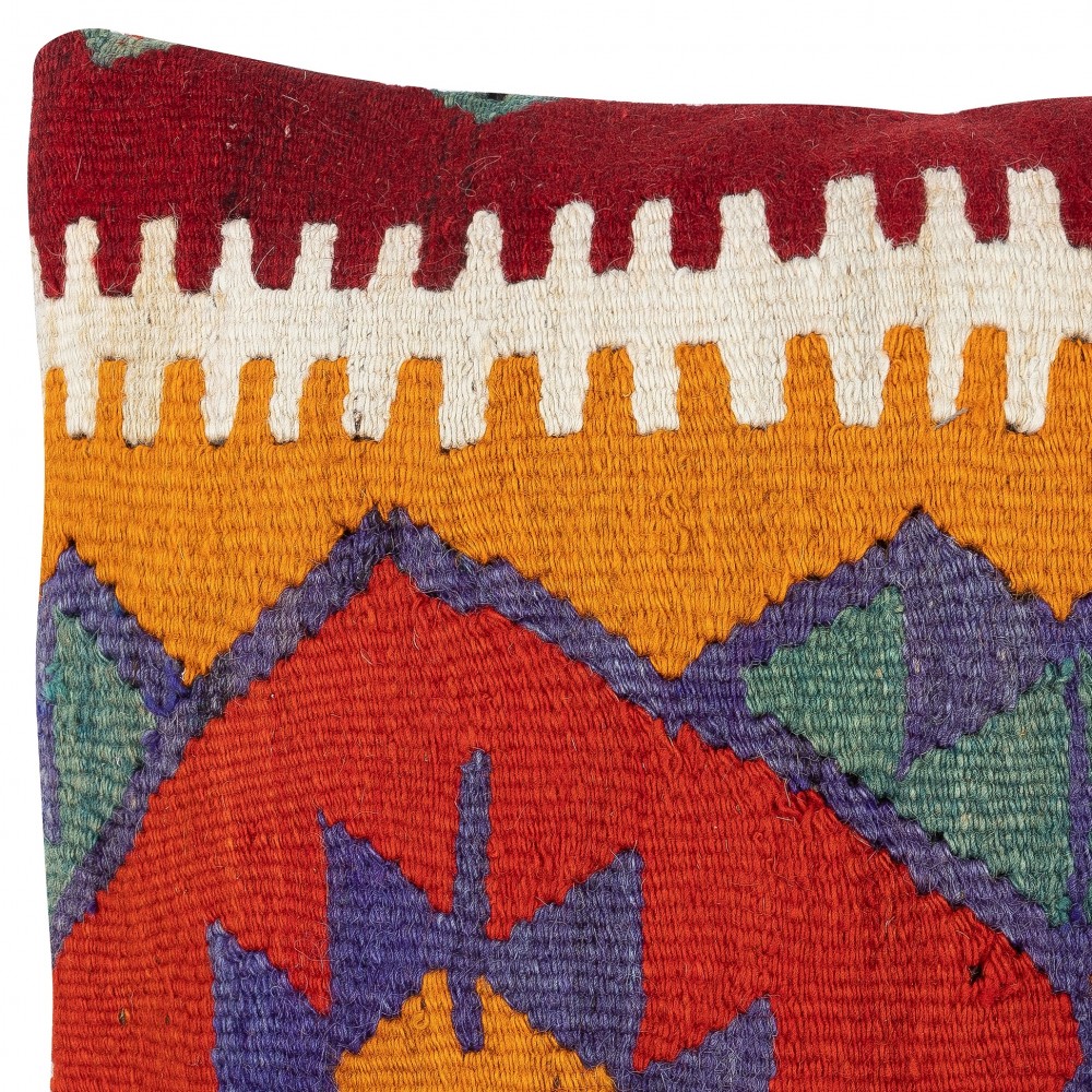 Hand-Woven Kilim Cushion Cover. Turkish Accent Pillow. Vintage Throw Pillow Cover Hand-Woven Kilim Cushion Cover. Turkish Accent Pillow. Vintage Throw Pillow Cover
