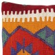 Hand-Woven Kilim Cushion Cover. Turkish Accent Pillow. Vintage Throw Pillow Cover Hand-Woven Kilim Cushion Cover. Turkish Accent Pillow. Vintage Throw Pillow Cover