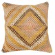 SET OF 2 - Hand-Woven Kilim Cushion Covers. Vintage Throw Pillows. Turkish Accent Pillows. A pair of Lace Pillow Covers