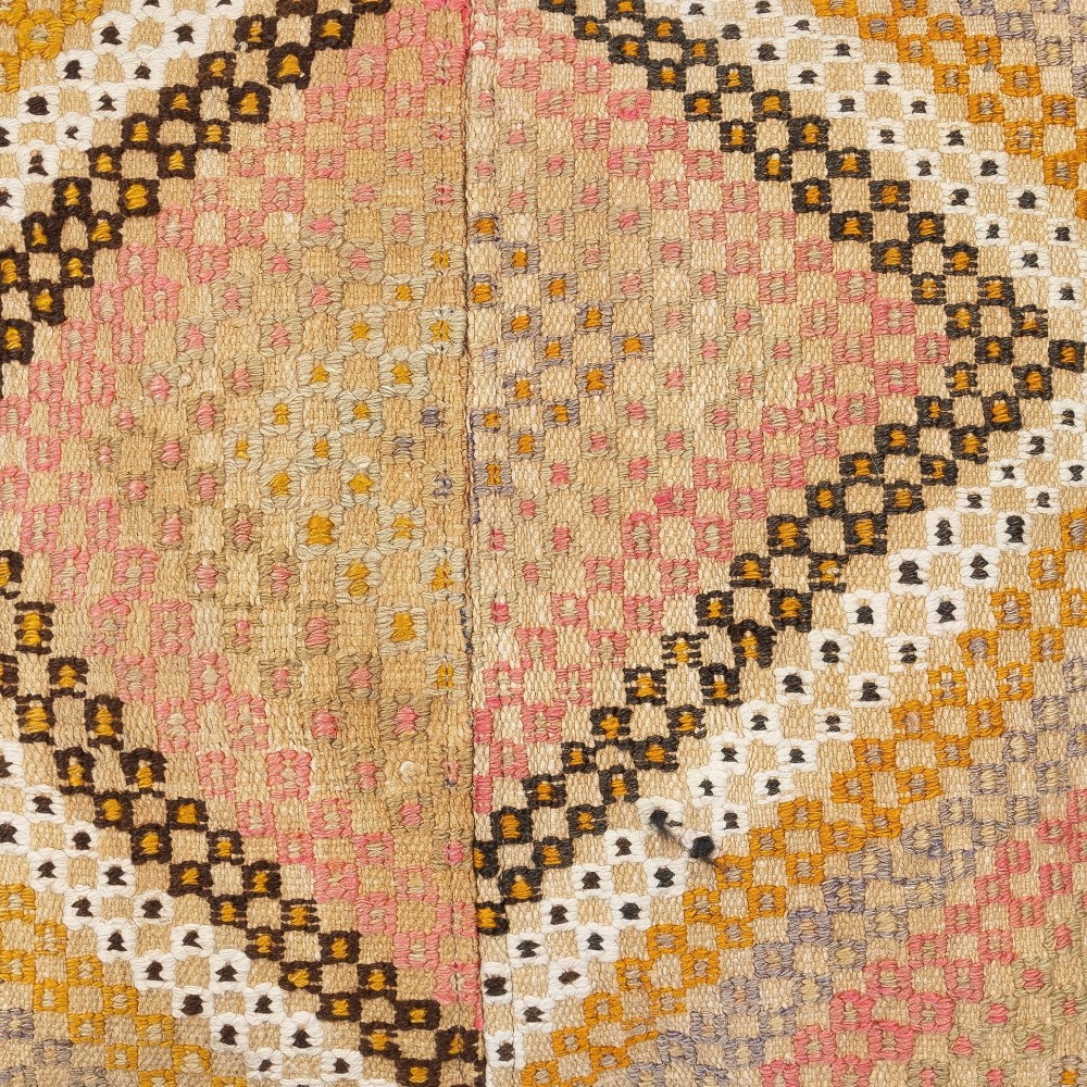 Vintage Turkish Kilim Pillow Cover. Handmade Accent Cushion Cover. Rustic Boho Throw Pillow Vintage Turkish Kilim Pillow Cover. Handmade Accent Cushion Cover. Rustic Boho Throw Pillow