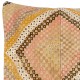 Vintage Turkish Kilim Pillow Cover. Handmade Accent Cushion Cover. Rustic Boho Throw Pillow Vintage Turkish Kilim Pillow Cover. Handmade Accent Cushion Cover. Rustic Boho Throw Pillow