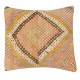 Vintage Turkish Kilim Pillow Cover. Handmade Accent Cushion Cover. Rustic Boho Throw Pillow Vintage Turkish Kilim Pillow Cover. Handmade Accent Cushion Cover. Rustic Boho Throw Pillow