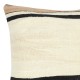 Vintage Kilim Pillow Cover. Hand-Woven Cushion Cover. Turkish Hemp Accent Pillow. Throw Pillow Cover