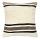 Vintage Kilim Pillow Cover. Hand-Woven Cushion Cover. Turkish Hemp Accent Pillow. Throw Pillow Cover