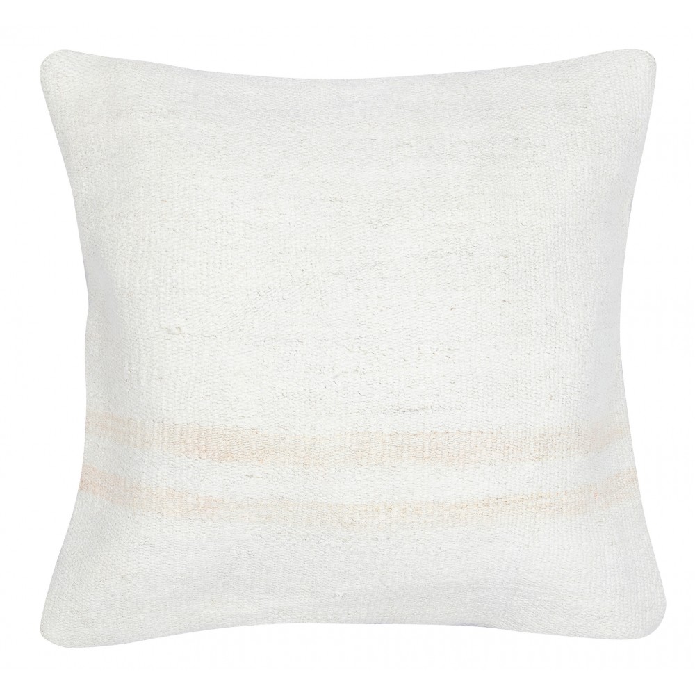 SET OF 2 - Handwoven Hemp Cushion Covers. Vintage Kilim Throw Pillow Covers. Turkish Accent Pillows. A pair of Lace Pillows