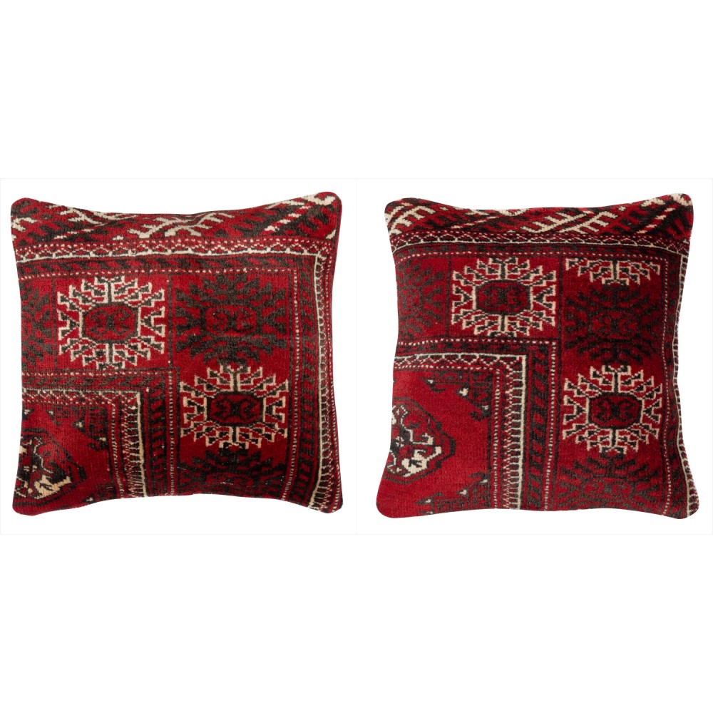 SET OF 2 - Traditional Turkish Wool Cushion Covers. Handmade Rug Pillowcases. Vintage Accent Pillows SET OF 2 - Traditional Turkish Wool Cushion Covers. Handmade Rug Pillowcases. Vintage Accent Pillows