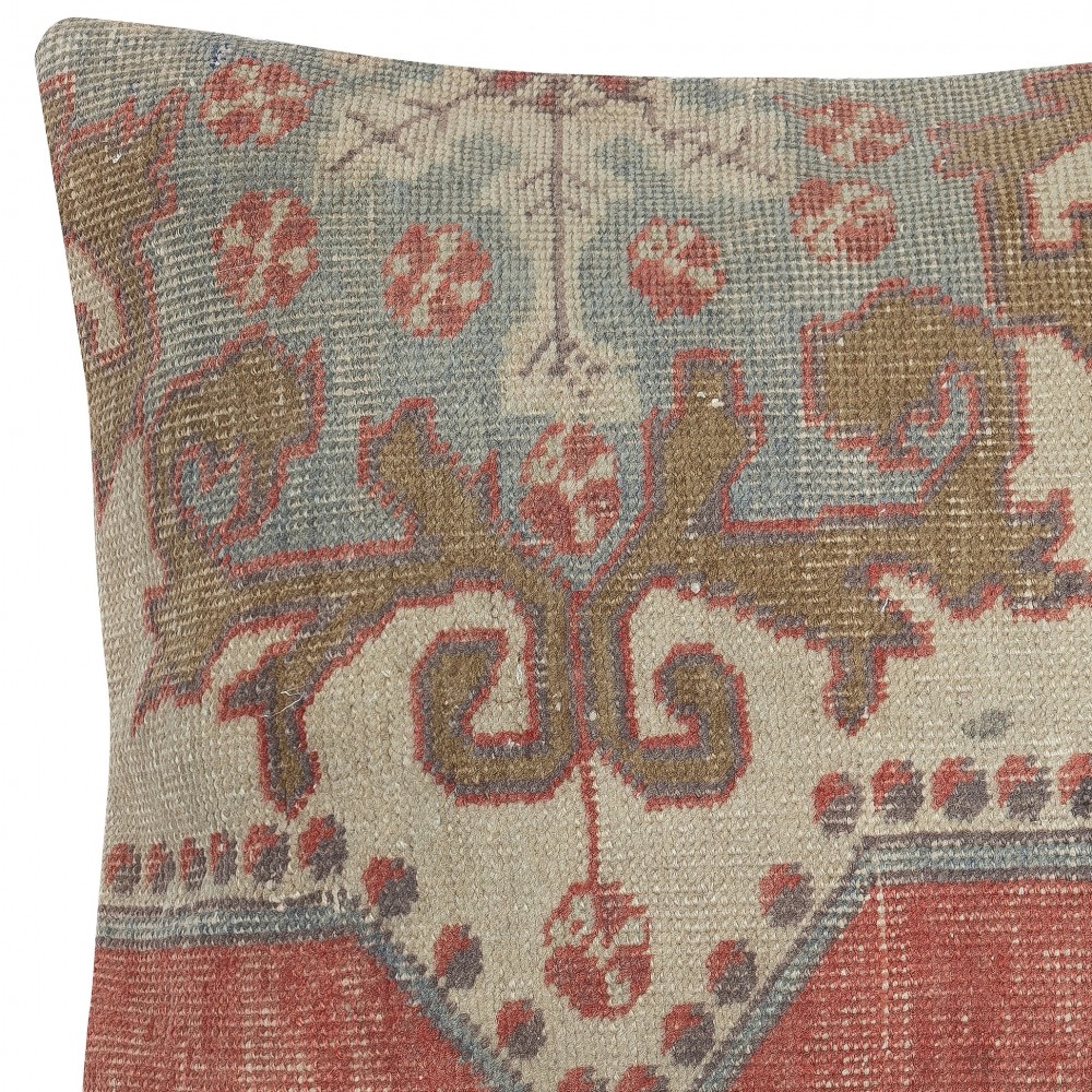 Hand-knotted Wool Rug Cushion Cover. Rustic Throw Pillow. Home Gift. Turkish Accent Pillow Hand-knotted Wool Rug Cushion Cover. Rustic Throw Pillow. Home Gift. Turkish Accent Pillow