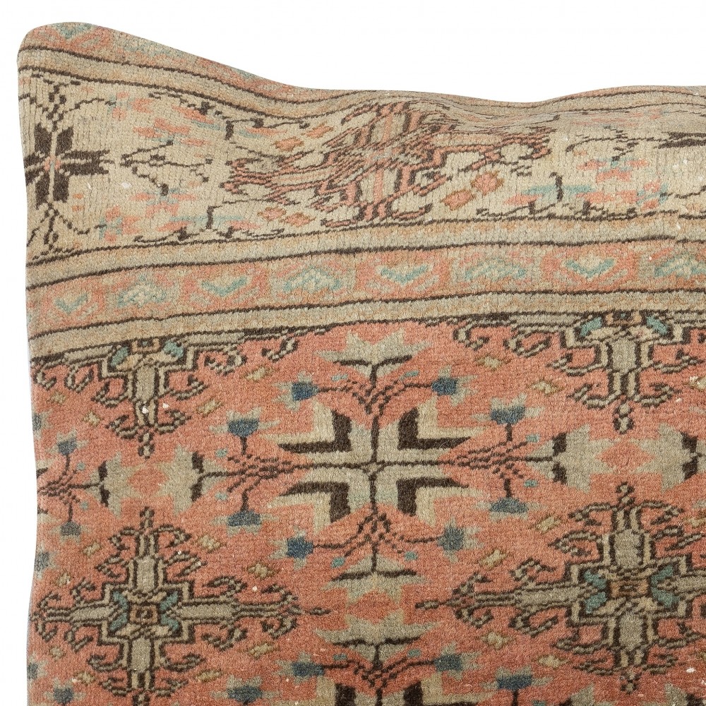Traditional Turkish Wool Cushion Cover. Handmade Rug Pillow. Vintage Throw Pillow Traditional Turkish Wool Cushion Cover. Handmade Rug Pillow. Vintage Throw Pillow