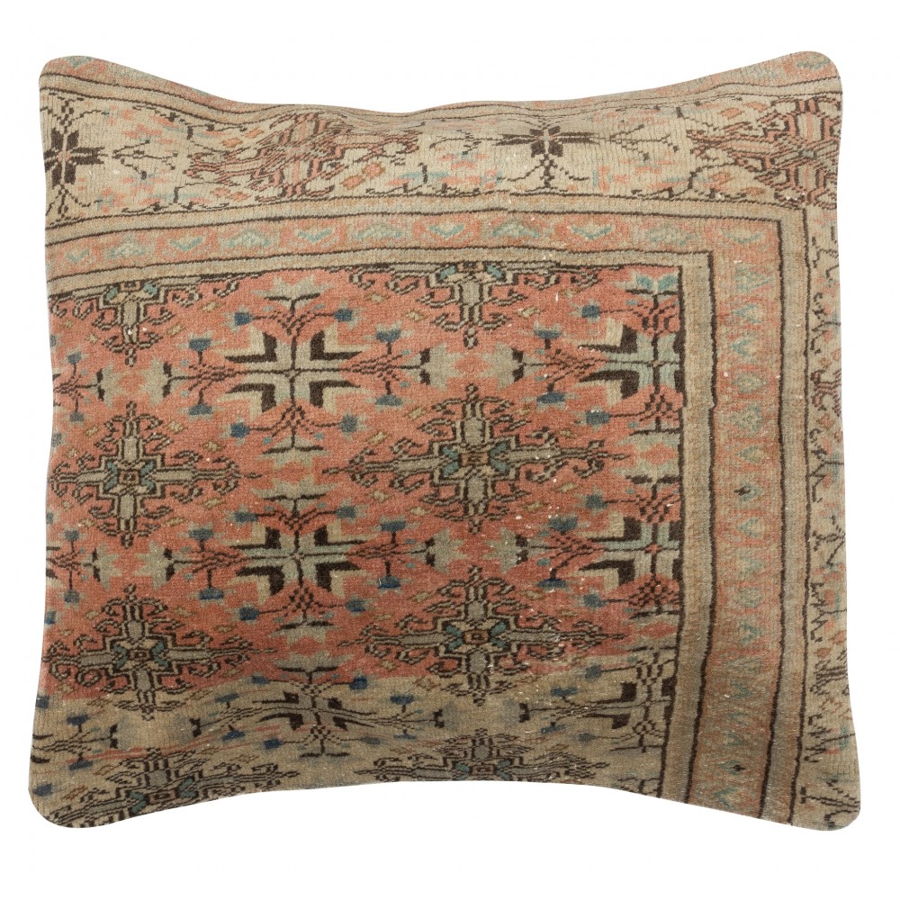 Traditional Turkish Wool Cushion Cover. Handmade Rug Pillow. Vintage Throw Pillow Traditional Turkish Wool Cushion Cover. Handmade Rug Pillow. Vintage Throw Pillow