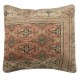Traditional Turkish Wool Cushion Cover. Handmade Rug Pillow. Vintage Throw Pillow Traditional Turkish Wool Cushion Cover. Handmade Rug Pillow. Vintage Throw Pillow