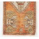 Vintage Small Rug. Handmade Door Mat. Turkish Seat Cover. Entryway Mat. Kitchen Rug