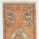 Vintage Small Rug. Turkish Seat Cover. Hand-knotted Door Mat. Entryway Rug. Kitchen Mat