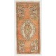 Vintage Small Rug. Turkish Seat Cover. Hand-knotted Door Mat. Entryway Rug. Kitchen Mat