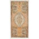 Hand-knotted Small Rug. Vintage Doormat. Turkish Seat Cover. Entryway Rug. Kitchen Mat. Bath Mat