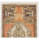 Handmade Accent Rug. Vintage Door Mat. Turkish Seat Cover. Entryway Mat. Kitchen Rug