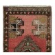 Vintage Small Rug. Handmade Door Mat. Turkish Seat Cover. Entryway Mat. Kitchen Rug