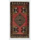 Handmade Accent Rug. Vintage Door Mat. Turkish Seat Cover. Entryway Mat. Kitchen Rug