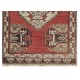 Vintage Small Rug. Handmade Door Mat. Turkish Seat Cover. Entryway Mat. Kitchen Rug