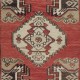 Vintage Small Rug. Handmade Door Mat. Turkish Seat Cover. Entryway Mat. Kitchen Rug
