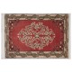 Hand-knotted Small Rug. Vintage Doormat. Turkish Seat Cover. Entryway Rug. Kitchen Mat. Bath Mat