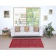 Vintage Red Wool Area Rug. Handmade Turkish Rug for Contemporary Spaces Vintage Red Wool Area Rug. Handmade Turkish Rug for Contemporary Spaces